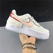 Nike Air Force 1 White Red - 2