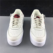 Nike Air Force 1 White Red - 5