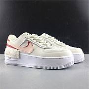 Nike Air Force 1 White Red - 1
