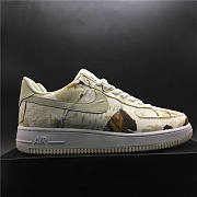  Nike Air Force 1 camouflage white deciduous color - 2