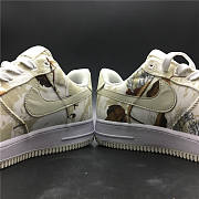  Nike Air Force 1 camouflage white deciduous color - 3
