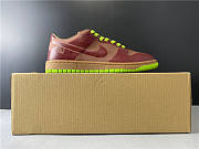 Nike Dunk Low 1-Piece Laser Varsity Red Chartreuse  311611-661 - 5