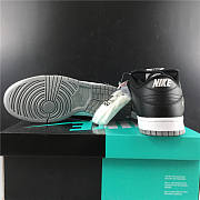 Nike Supreme x Nike SB Dunk Black Silver CK3480-001  - 4