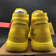  Off White - Nike yellow Lubu  AJ4578-700  - 4