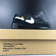 Off-White x Nike Air Max 90 children's shoes black  BV0852-001  - 2