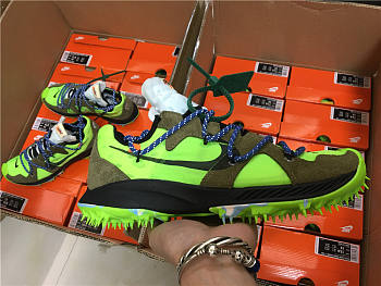  OFF-WHITE x Nike Zoom Terra Kiger 5 brown green marathon CD8179-300