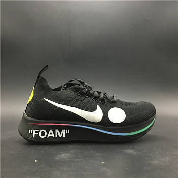  OFF-WHITE x Nike Zoom Fly Flyknit  running shoes  AO2115-001