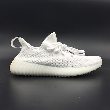  Adidas Yeezy 350 Boost V2 pure white hollow EG7962