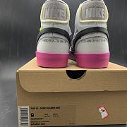 Nike Off-White x Nike Blazer Mid White Gray Rainbow AA3832-002 - 4