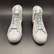Nike Off-White x Nike Blazer Mid White Gray Rainbow AA3832-002 - 5