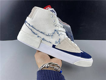 Nike SB Blazer Mid Edge white dark blue CI3833-100