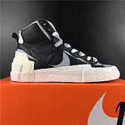 Sacai x Nike Blazer Mid  black gray white  BV0072-002 - 2