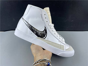  Nike Blazer Mid VNTG 77 White Black CW7580-101 