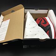 Air Jordan 1 Mid  Black And Red 554724-610 - 2