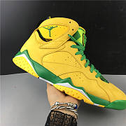 Air Jordan 7 Generation Yellow Green 482575-387 - 6