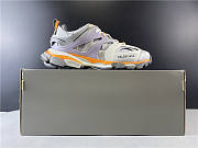 Balenciaga Track Trainers Grey Orange 542436 W1GB1 9059 - 1