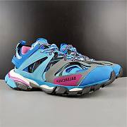 Balenciaga Track Trainers Runners Blue 542436W1GB54162 - 1