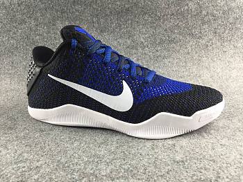 Nike Kobe 11 Men's Elite Edition Low  Black Blue White 822675-014