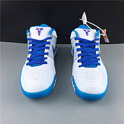  Nike Zoom Kobe 4 White Blue Purple AV6339-100  - 5