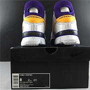 Nike Undefeated x Nike Kobe 1 White Purple Yellow  AQ2728-101 - 6