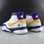 Nike Undefeated x Nike Kobe 1 White Purple Yellow  AQ2728-101 - 3