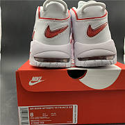 Nike Air More Uptempo White And Red 415082-108 - 3