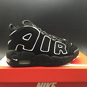 Nike Air More Uptempo Black And White GS 415082-002 - 3