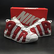 Nike Air More Uptempo White Red 415082-100  - 5