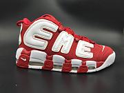 Nike Air More Uptempo Supreme White And Red  902290-600 - 1