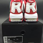 Nike Air More Uptempo Supreme White And Red  902290-600 - 6