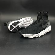 Nike Air Footscape Magista Flyknit Black White  816560-003  - 4