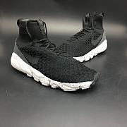 Nike Air Footscape Magista Flyknit Black White  816560-003  - 3