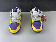 Nike SB Dunk Low Pro IW Purple/Yellow-Violet-Pink  318403-137 - 3