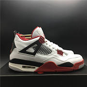 Nike Air Jordan 4 Retro OG Fire Red White  308497-160  - 6