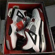Nike Air Jordan 4 Retro OG Fire Red White  308497-160  - 5