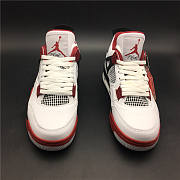 Nike Air Jordan 4 Retro OG Fire Red White  308497-160  - 4