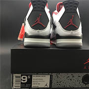 Nike Air Jordan 4 Retro OG Fire Red White  308497-160  - 3