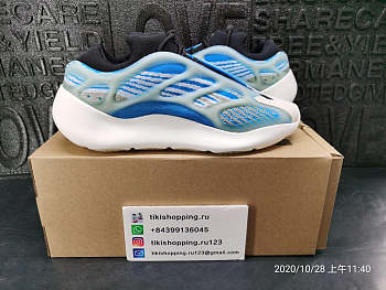 Adidas Yeezy Boost 700V3 Blue and White Luminous G54850