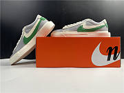 Cheap Nike Blazer Low X Sacai Grey Green Varisity White BV0076-403 - 6