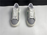 Cheap Nike Blazer Low X Sacai Grey Green Varisity White BV0076-403 - 2