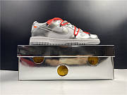 Off-White x Nike Dunk Low Silver - 1
