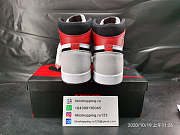 Air Jordan 1 Light Gray Black Red  555088-126 - 4