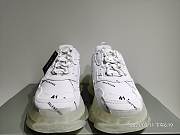 Balenciaga Triple S White Sneaker - 4