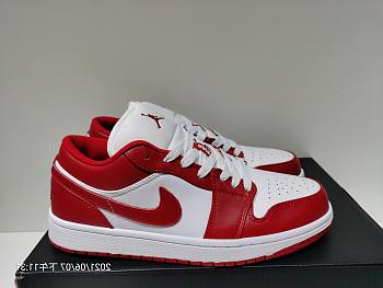 Jordan 1 Low Gym Red White 553558-611