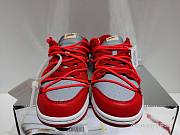 Nike Gray Red Off-White x Nike Dunk Low Gray Red  CT0856-600   - 6