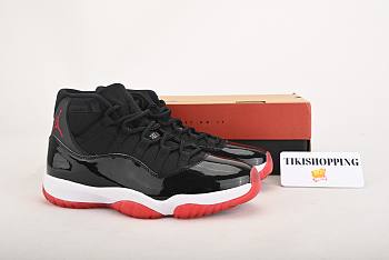  Air JO 11 Bred G S Black Red  378038-061