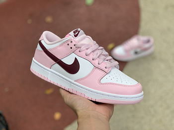 Nike Dunk Low Pink Foam Red White (GS) CW1590-601