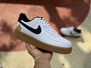 Air Force 1 '07 White Black Smiley Face D05658-100 - 1