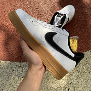 Air Force 1 '07 White Black Smiley Face D05658-100 - 3