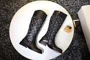  LOUIS VUITTON Fashion High Boots Black - 2
